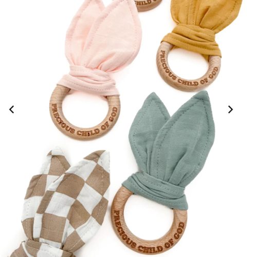 Precious Child of God Crinkle Teether – OUR HOUSE ABOVE