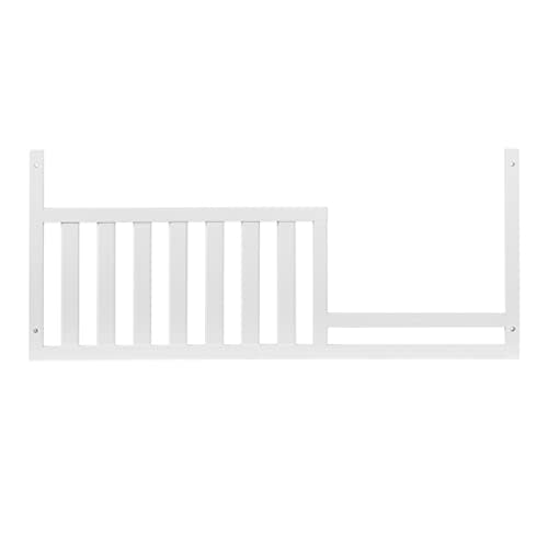 Oxford Baby Willowbrook Crib to Toddler Bed Guard Rail Conversion Kit, White, GreenGuard Gold Certified