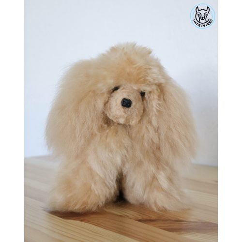 Puppy (white, brown, mixed) - 100% Alpaca Fur