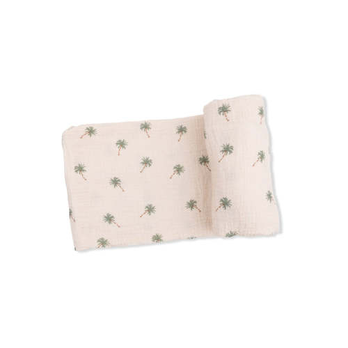 Muslin Swaddle, Palm Trees