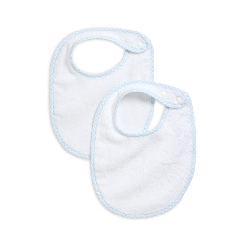 Set of 2 Organic Cotton Terry Bibs