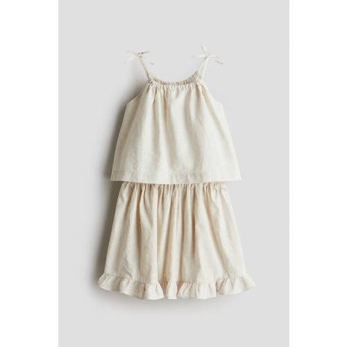 2-PIECE LINEN-BLEND SET