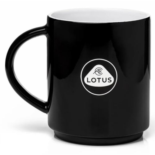 LOTUS MUG ROUNDEL BLACK