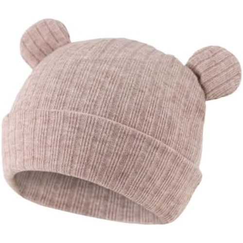 Zsedrut Newborn Baby Hat Bear Infant Cute Baby Beanie Toddler Boys Girls Knitted Hats for New Born