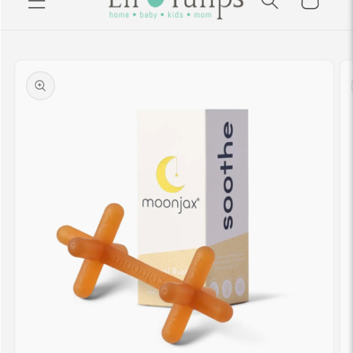 Moonjax® Baby Teether Natural Rubber Hevea | Moonjax