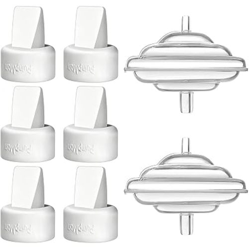 PUMPMOM-US Replacement Duckbill Valves and Backflow Protector for Spectra