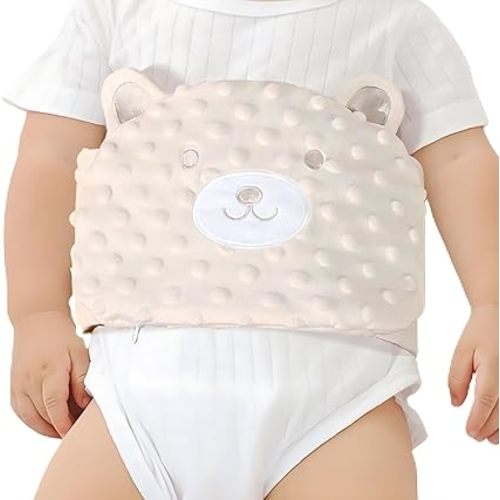 Heated Tummy Wrap, Warming Pad Belly Band Gripe Belt Relieves and Soothes Gas,Bloating and Upset Stomach