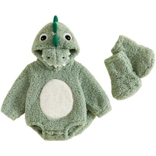 Baby Boy Girl Dinosaur Costume Cute Halloween Outfit