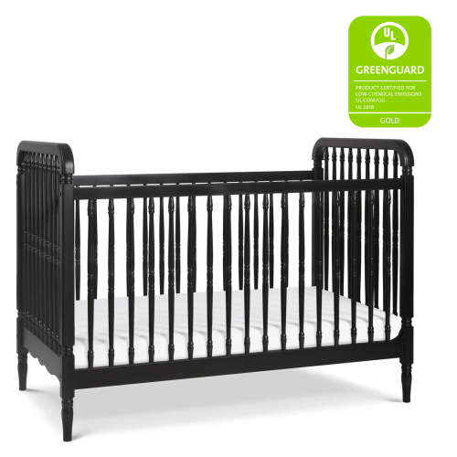 Black - Namesake Liberty Spindle Crib w/ toddler conversion kit – Baby Grand
