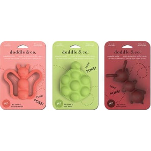 3-Pack Critter Teether Toys, 3 M