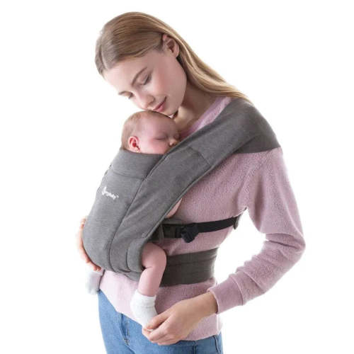 Embrace Cozy Newborn Carrier - Heather Grey