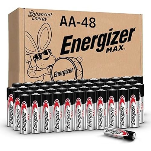 Energizer MAX AA Batteries, Double A Alkaline Batteries (48 Pack)