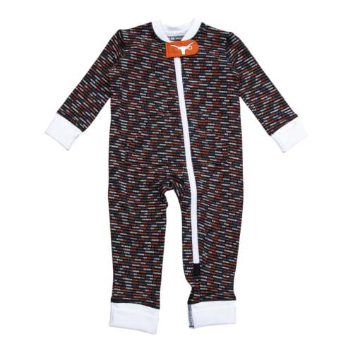 Infant Texas Longhorns Pajama Onesie
