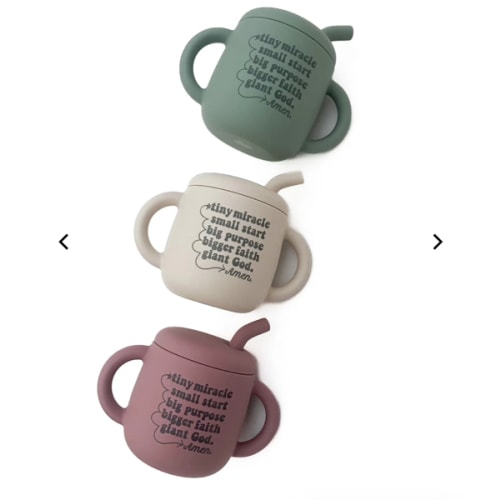 Tiny Miracle Sippy Cup – OUR HOUSE ABOVE