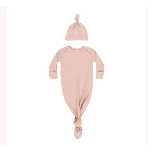 Knotted Baby Gown Set