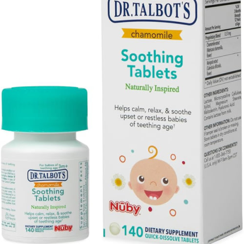 Dr. Talbot's Chamomile Soothing Tablets, Quick Dissolve, 140 Count