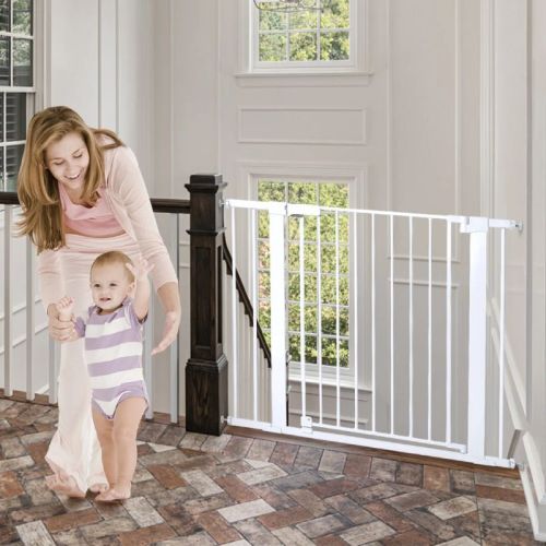 GOTGELIF Baby Safety Gate 36" Extra Tall 29.5-40.6" Wide Auto Close Pressure Mount Pet Gate