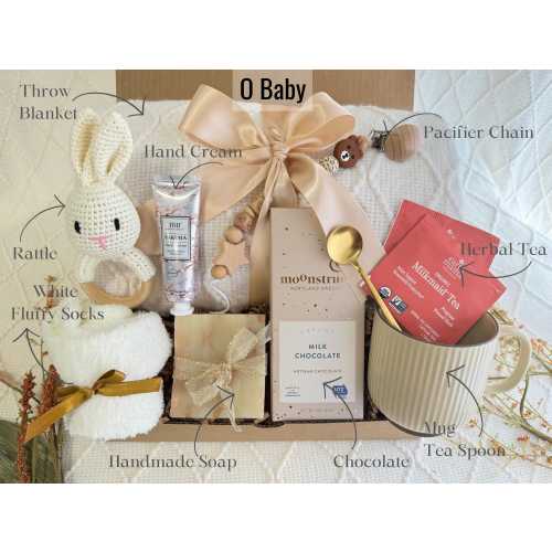 New Mom New Baby Gift Basket, New Mom Care Package, Expecting Mom Gift Basket, Postpartum Gift, New Mom Gift Box, New Baby Gift Boxes