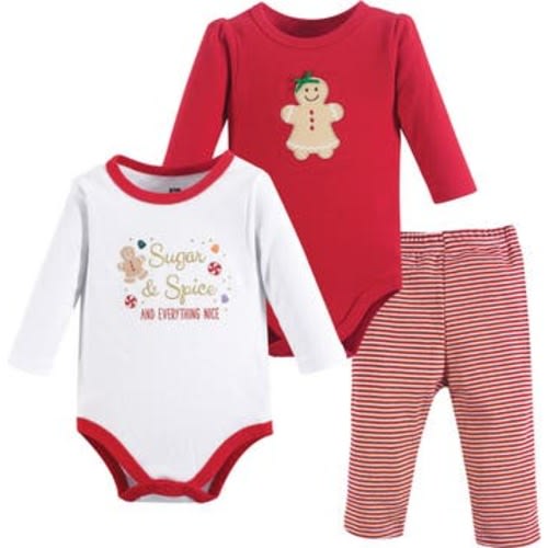 Cotton Bodysuit and Pant Set, 6-9M