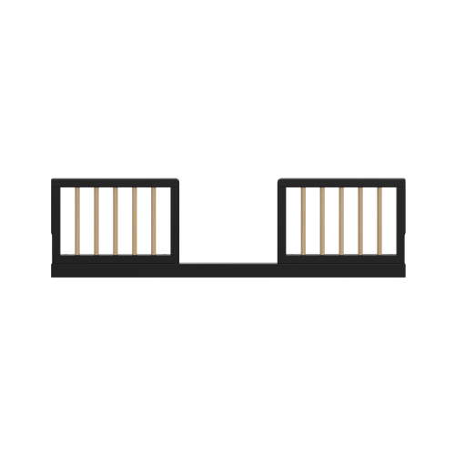 Graco Toddler Safety Guardrail Kit (Dowels), Black with Driftwood