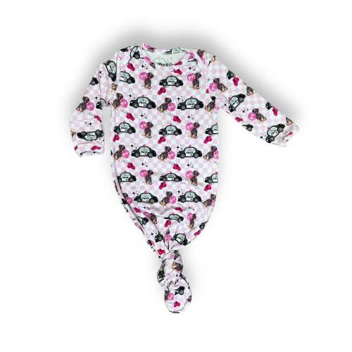 Knotted Gowns,  Pink Police