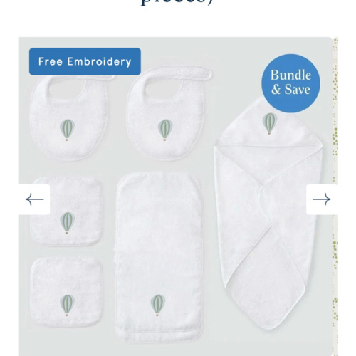 Baby Shower Bundle (7 pieces) - Weezie