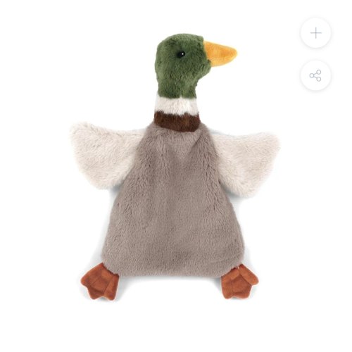 River Mallard Duck Plush Security Blankies
