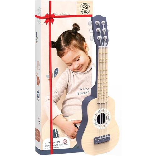 SPEEDY MONKEY Kids Guitar – Sturdy 6-String Nylon Toy Guitar, Safe & Injury-Resistant Coating, Portable Design for Early Learning & Musical Development, Ideal for Kids Ages 3+