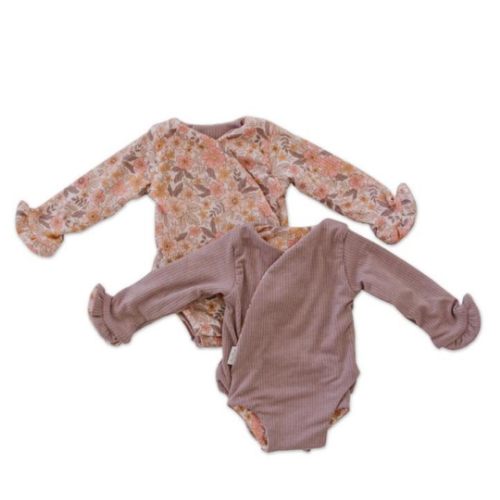 FLUTTER SLEEVE WINGED BODYSUIT