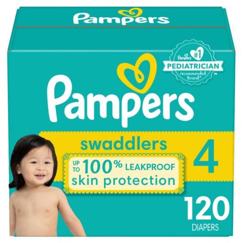 Pampers Swaddlers Disposable Diapers - (Select Size and Count)