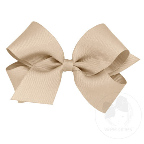 Medium Classic Grosgrain Hair Bow (Plain Wrap)