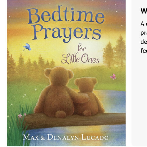 Bedtime Prayers for Little Ones (Max Lucado’s Bedtime Prayers for Little Ones)