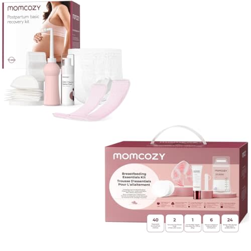 Momcozy Postpartum Essentials Kit & Breastfeeding Kit