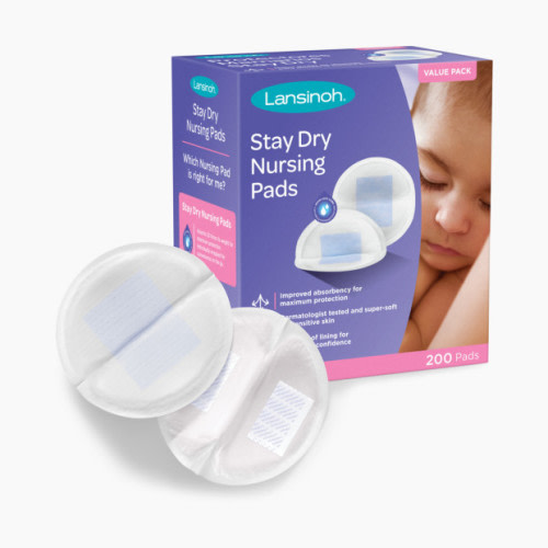 Lansinoh Stay Dry
 Disposable Nursing Pads - 200
