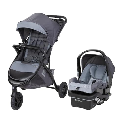 Baby Trend Tango™ 3 All-Terrain Stroller Travel System with EZ-Lift™ Plus Infant Car Seat, Ultra Grey