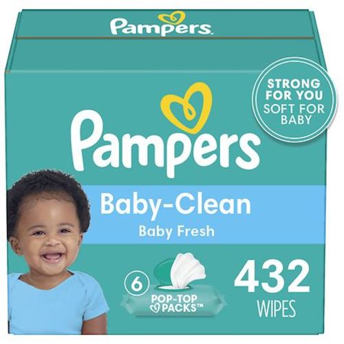 Baby Wipes Fresh, 432