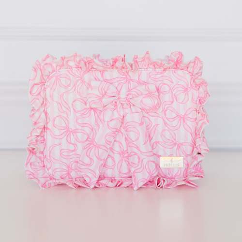 Quilted Coquette XL Pouch