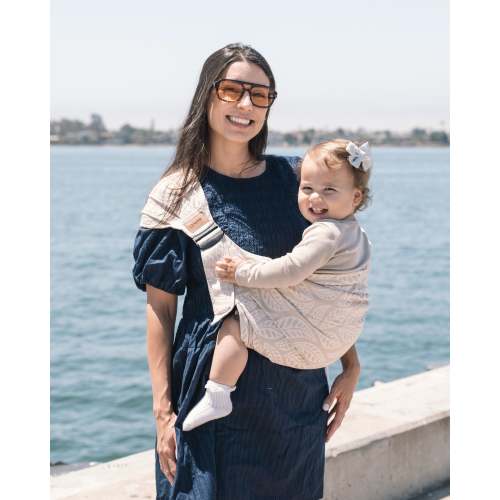 Qookie Go - Hip Carrier - Flora Pearl