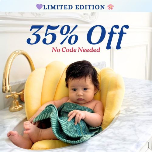 Bleue Bebe's Sink Bather – sunflower yellow