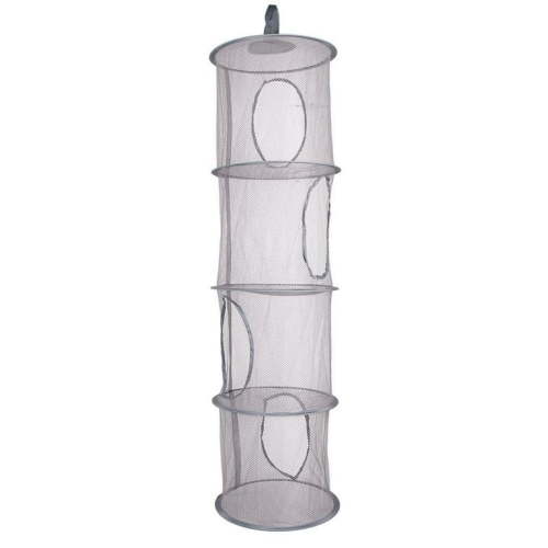 JNANEEI Hanging Mesh Storage Organizer Bag Toy Basket for Kids Room Closet 43'' x 12''