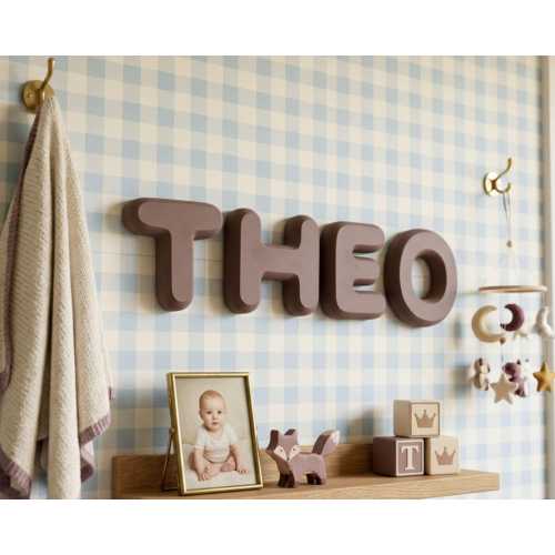 Children Bedroom Name Sign Bubble Letters Personalized Kids Wall Decor Custom Toddler Room Sign Boy Girl Name Wall Sign Kids Bedroom Decor