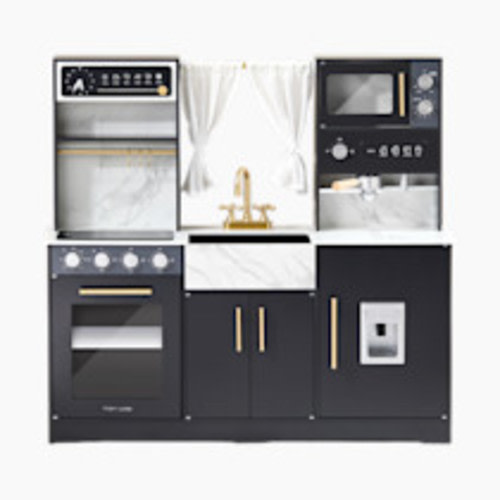 Tiny Land Trendy Home Style Play Kitchen - Black