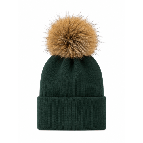 Baby's First Hat®, Juniper Fur Pom – SpearmintLOVE