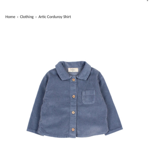 Artic Corduroy Shirt