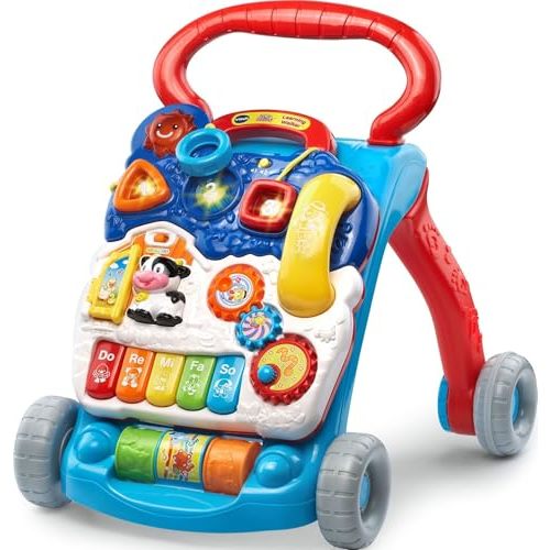 VTech Sit-to-Stand Learning Walker (Frustration Free Packaging), Blue