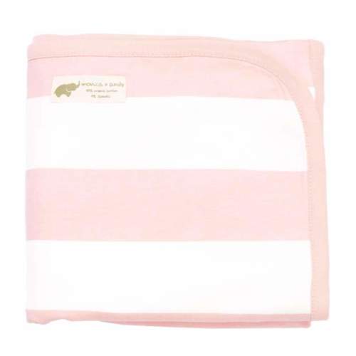 Coming Home Blanket (Pink Cabana Stripe)