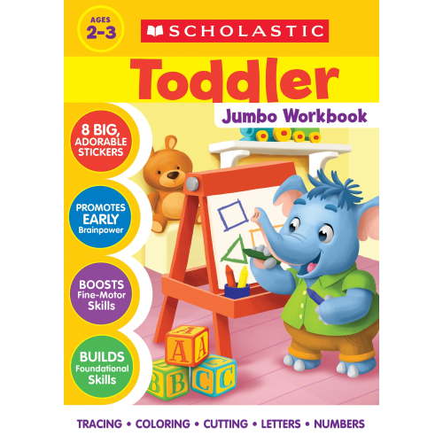 Scholastic Toddler Jumbo Workbook (Paperback)