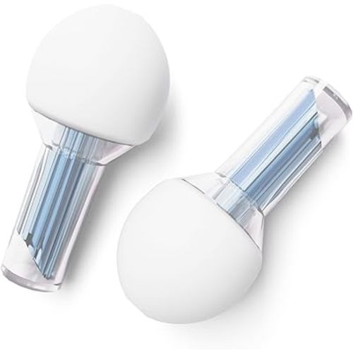 Vibes High Fidelity Ear Plugs - Invisible Earplugs for Music Concerts, Musicians, Motorcycles, Airplanes, Raves, and Work - Noise Reduction and Hearing Protection - Fits All Ears - Blue
