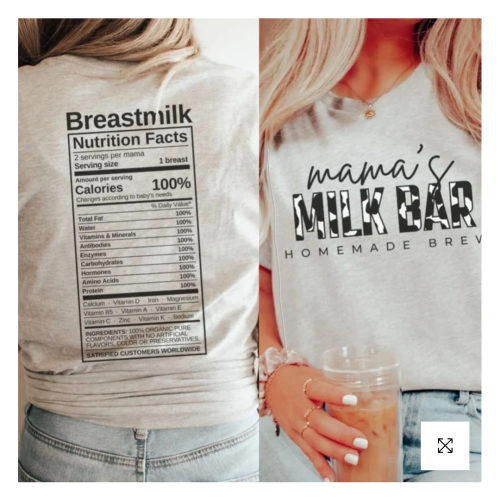 Mama's Milk Homemade Brew Breastfeeding T-shirt – Giftifymama