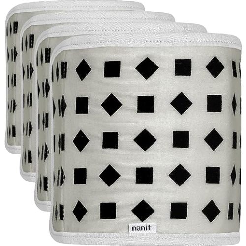 Nanit Breathing Wear Band - 100% Cotton, Works with Nanit Pro Baby Monitor to Track Breathing Motion Sensor-Free, Fits Newborns and Infants